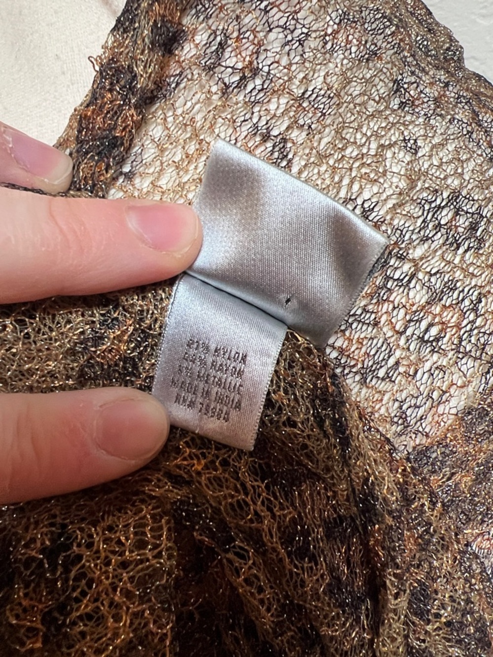 Chico’s leopard print cardigan kimono - Picture 5 of 5